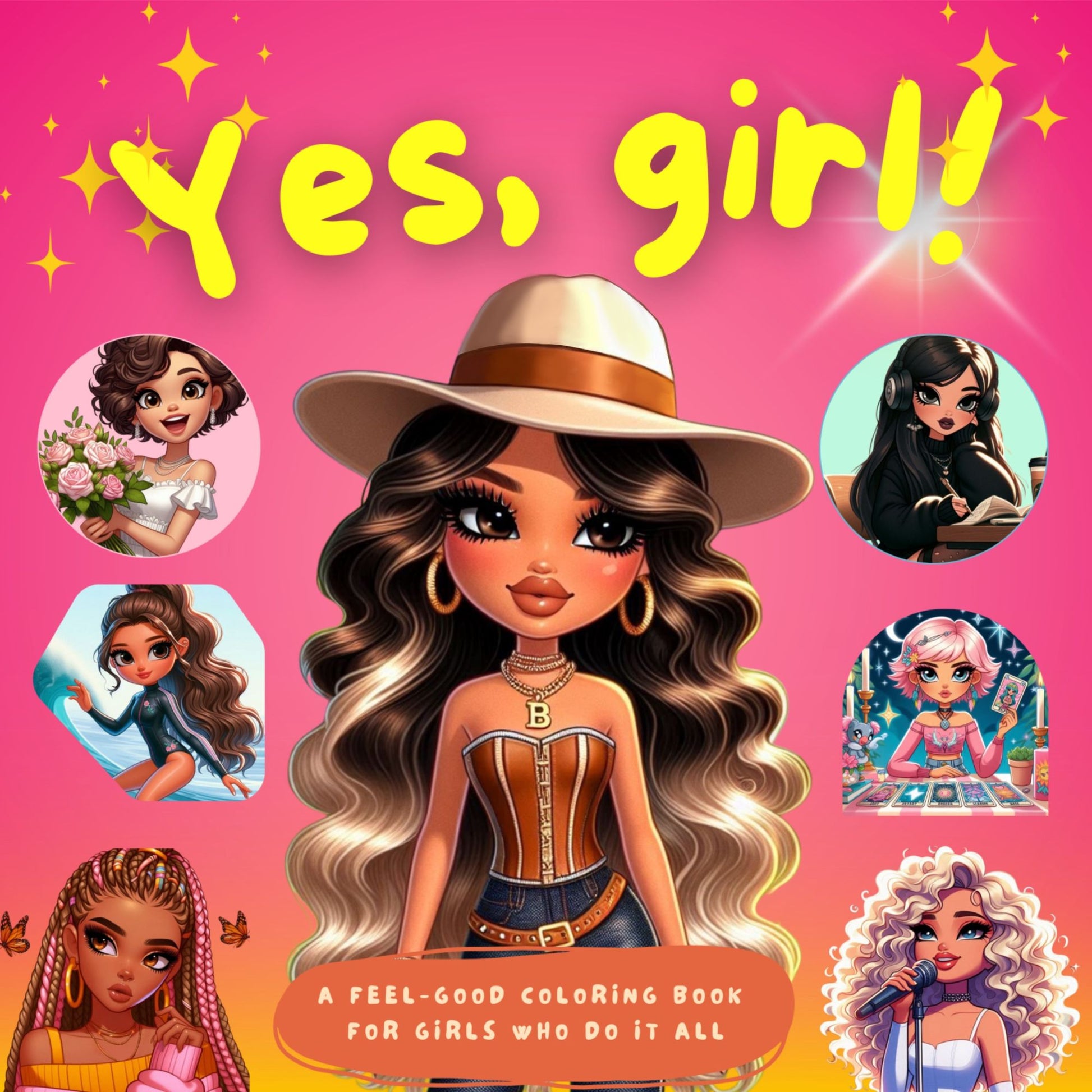 Yes, Girl! Coloring book