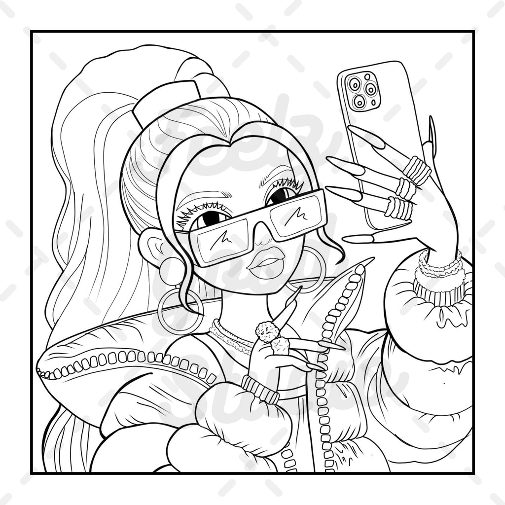 Yes, Girl! Coloring book