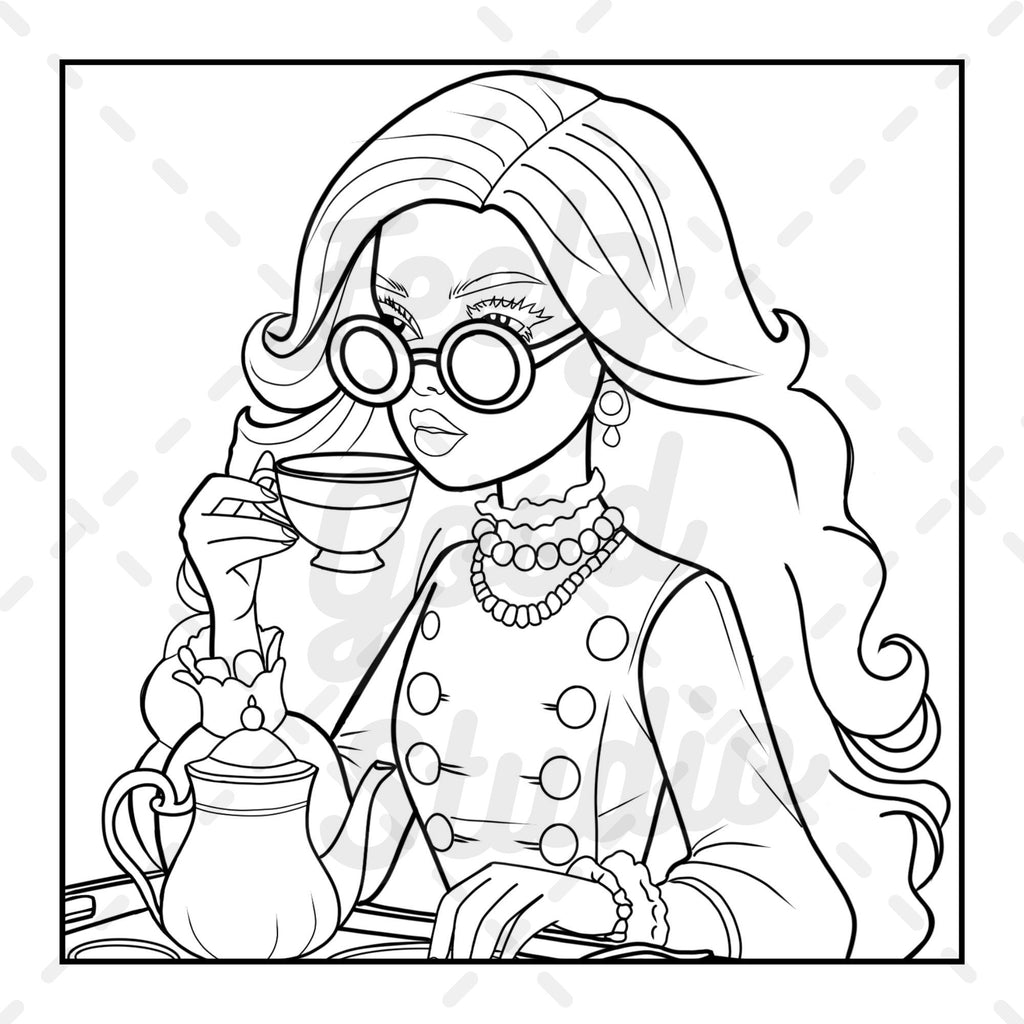 Yes, Girl! Coloring book