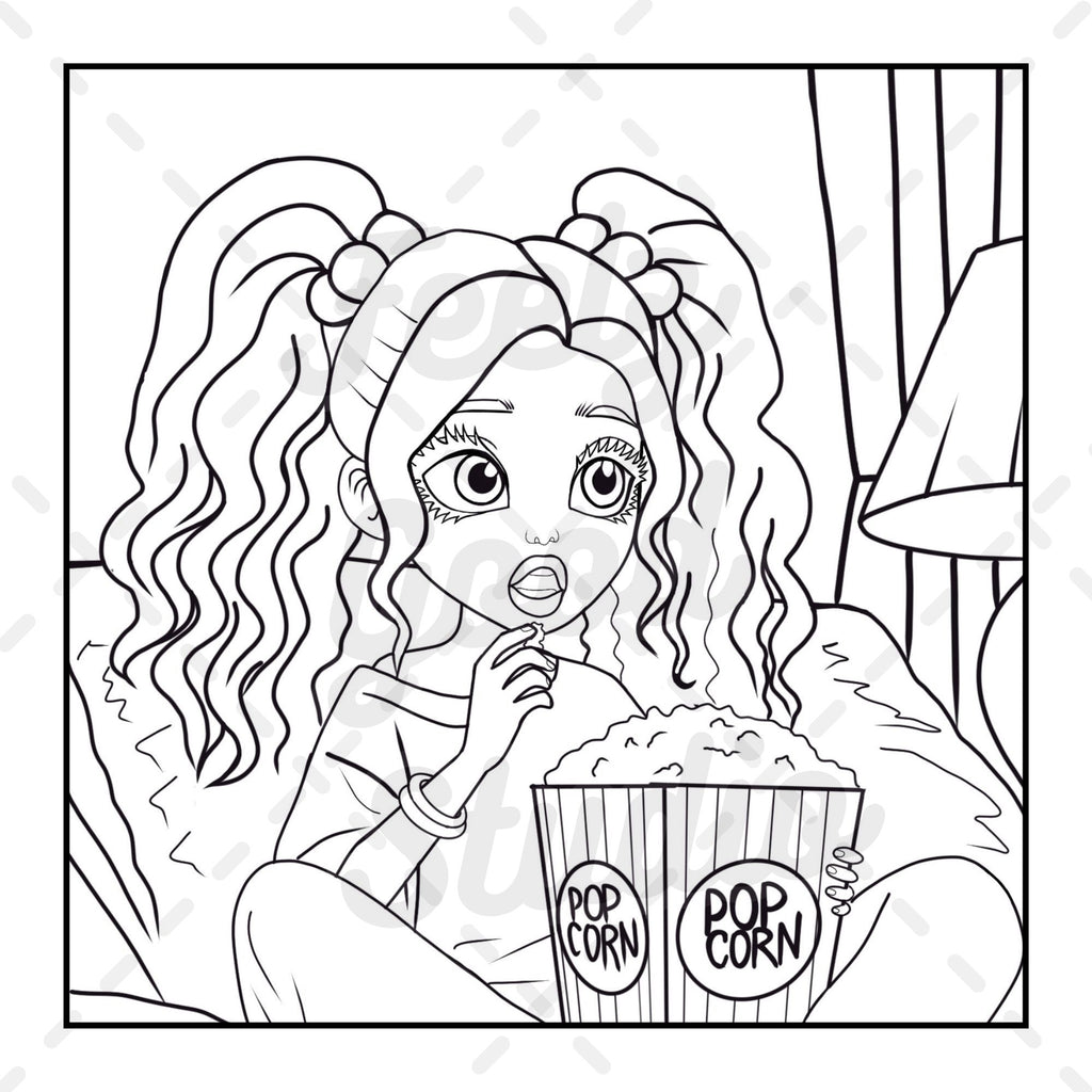 Yes, Girl! Coloring book