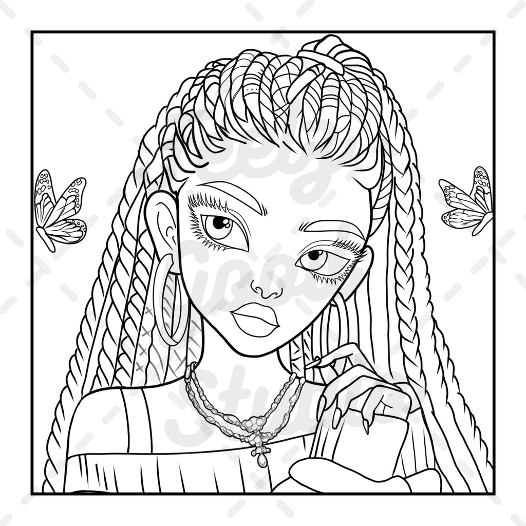 Yes, Girl! Coloring book